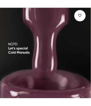 Гель-лак NAILSOFTHEDAY Cold Marsala 377, 10 мл TPO free